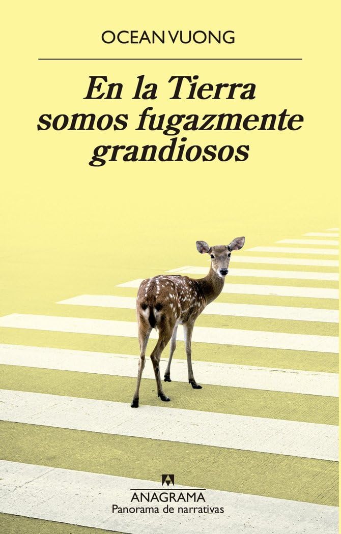 Portada de En la tierra somos fugazmente grandiosos